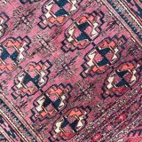 Tapis ancien Afghan Boukhara fait main 78X120 CM