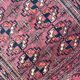 Former carpet Afghan Bokhara done hand 78 X 120 CM
