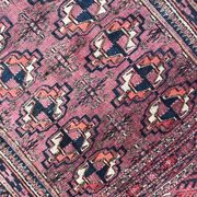 Tapis ancien Afghan Boukhara fait main 78X120 CM
