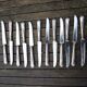 12 old Orbrille stainless steel table knives