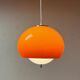 Harvey Guzzini Burgos Pendant Lamp - Rare Space Age Italian Design Hanging Lamp 60s 70s