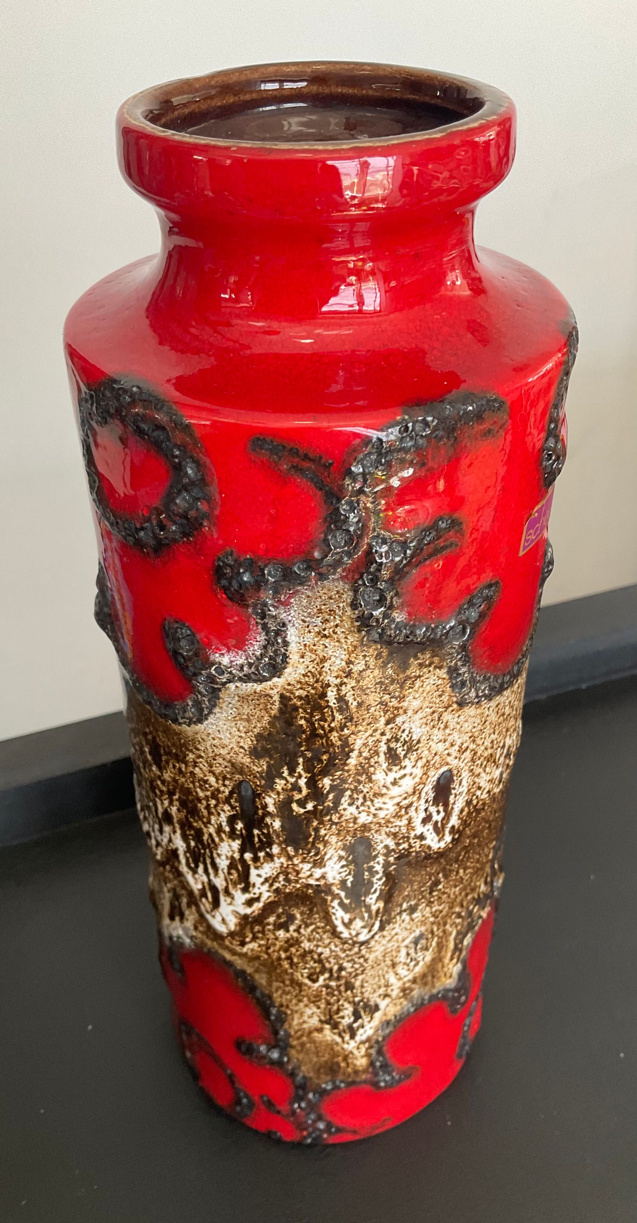 Vintage Scheurich vase from the 60s-70s