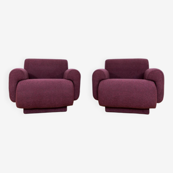 Modular Lounge Chairs model 5303 by Oelsa 1970's Germany, Set of 2