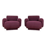 Modular Lounge Chairs model 5303 by Oelsa 1970's Germany, Set of 2