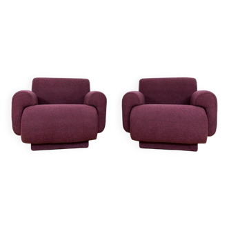 Modular Lounge Chairs model 5303 by Oelsa 1970's Germany, Set of 2