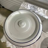 Pitcher bowl and enameled bucket