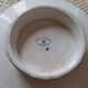Ironstone Compote Dish Sunflower