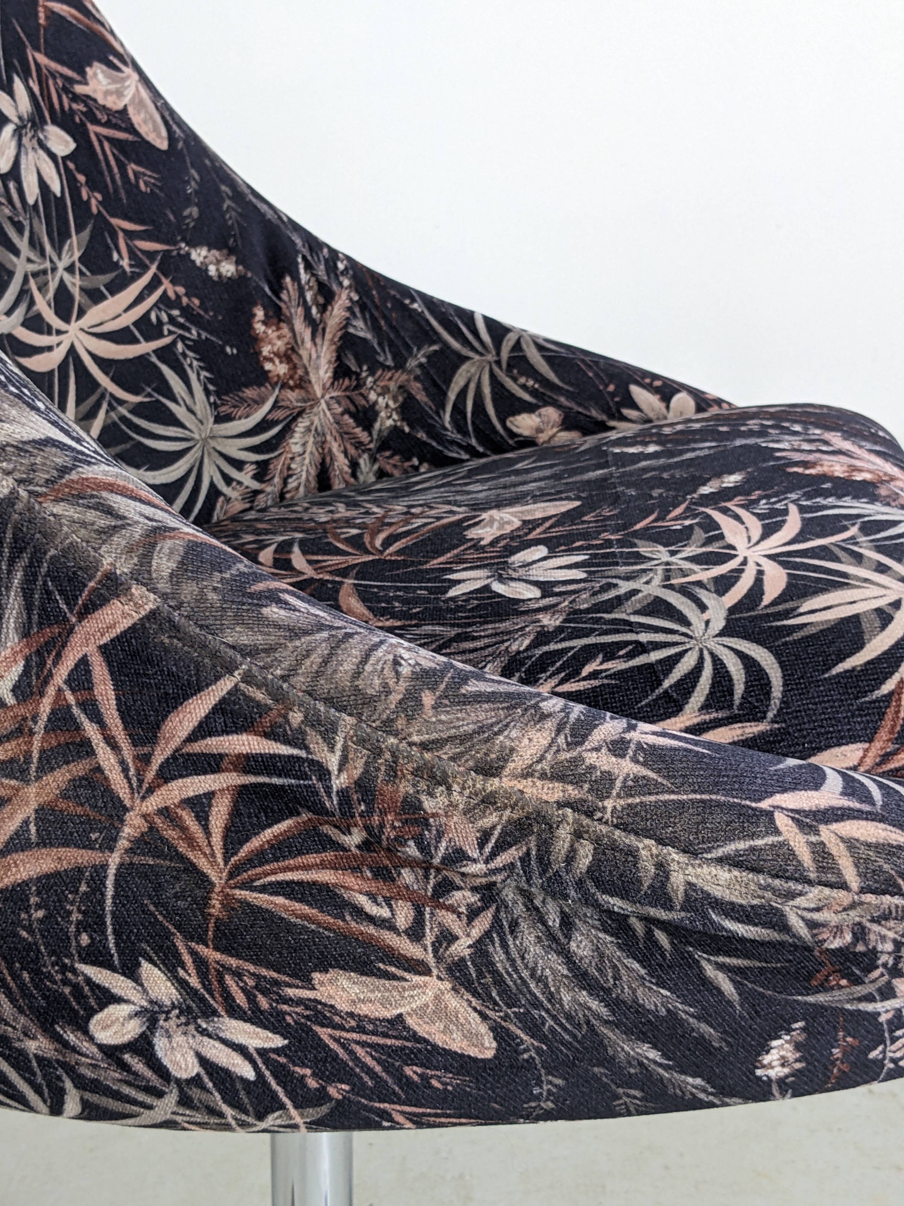 Set of 4 vintage swivel shell chairs - 1970s