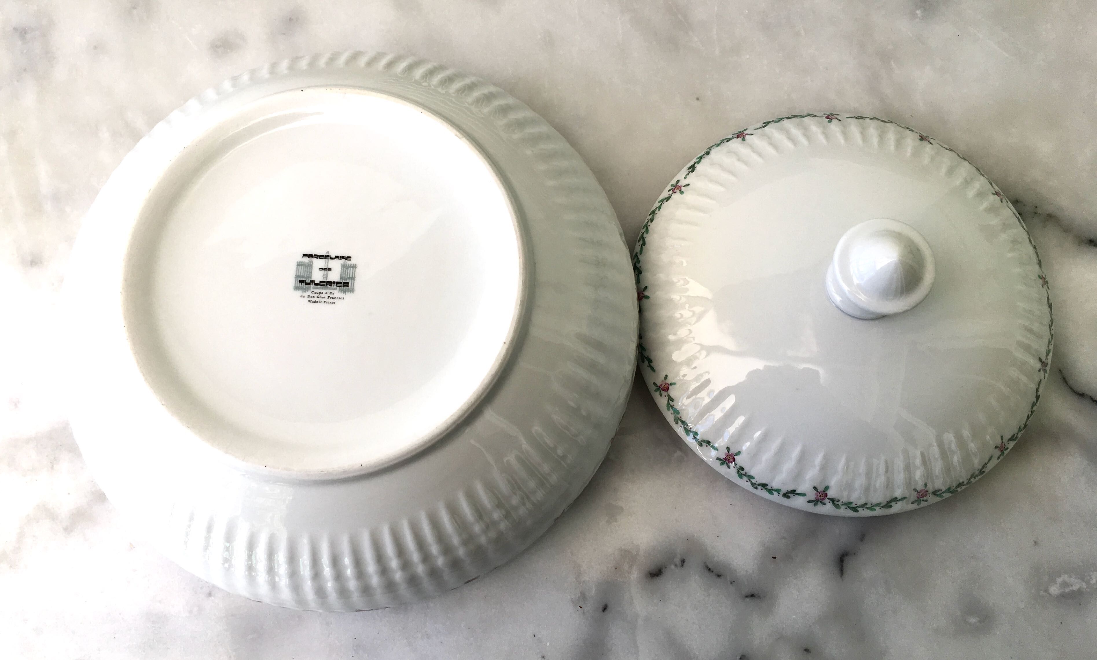 Plate service for 12 people 1970