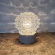 Vintage White Porcelain Ceiling Light, 1970s