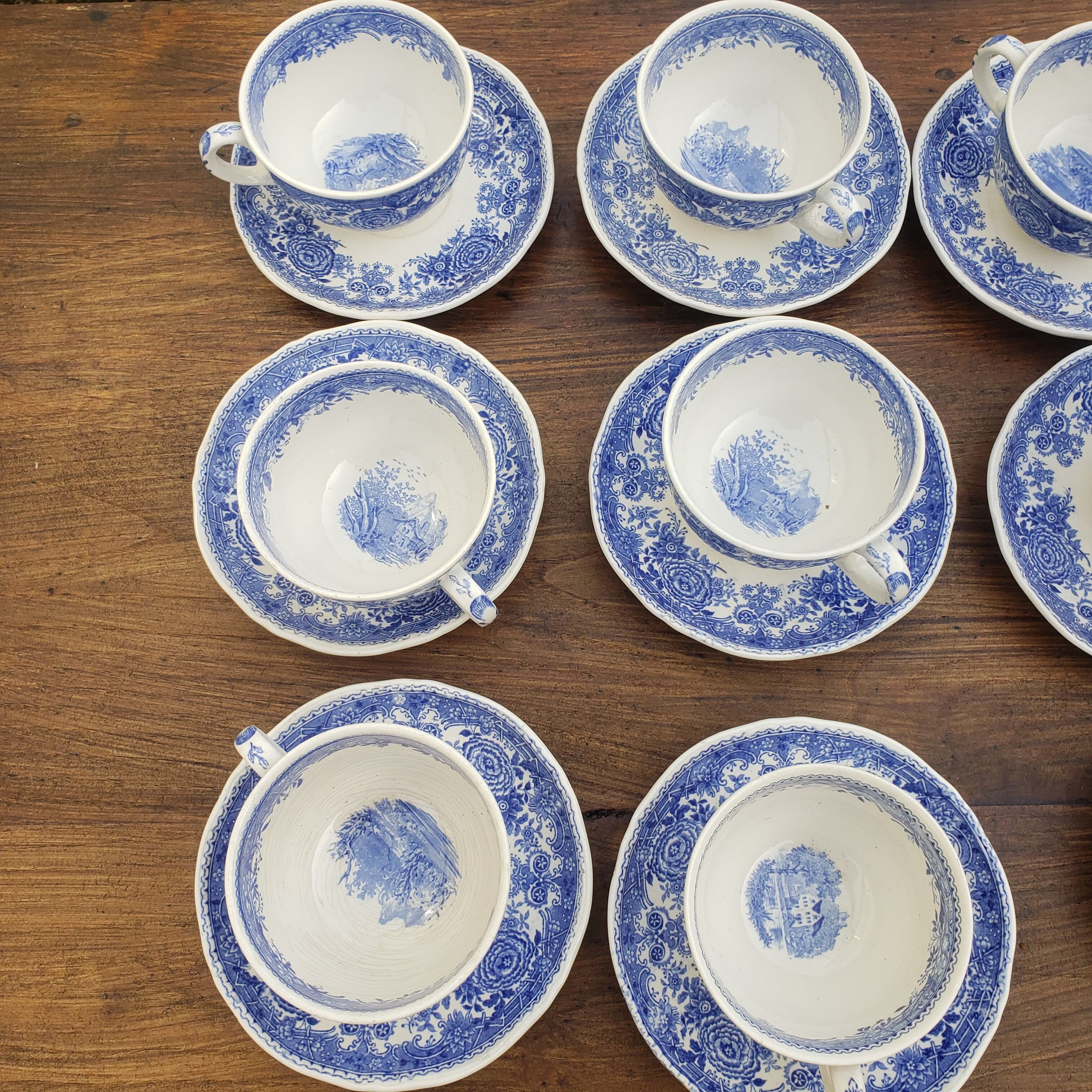 Villeroy tea cups and boch model Bungerland