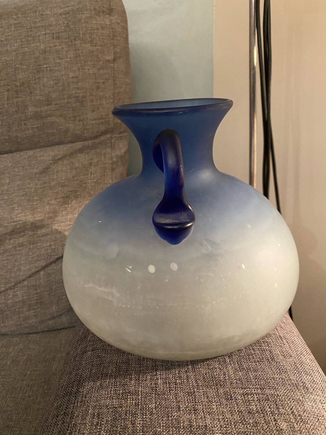 Vase en verre