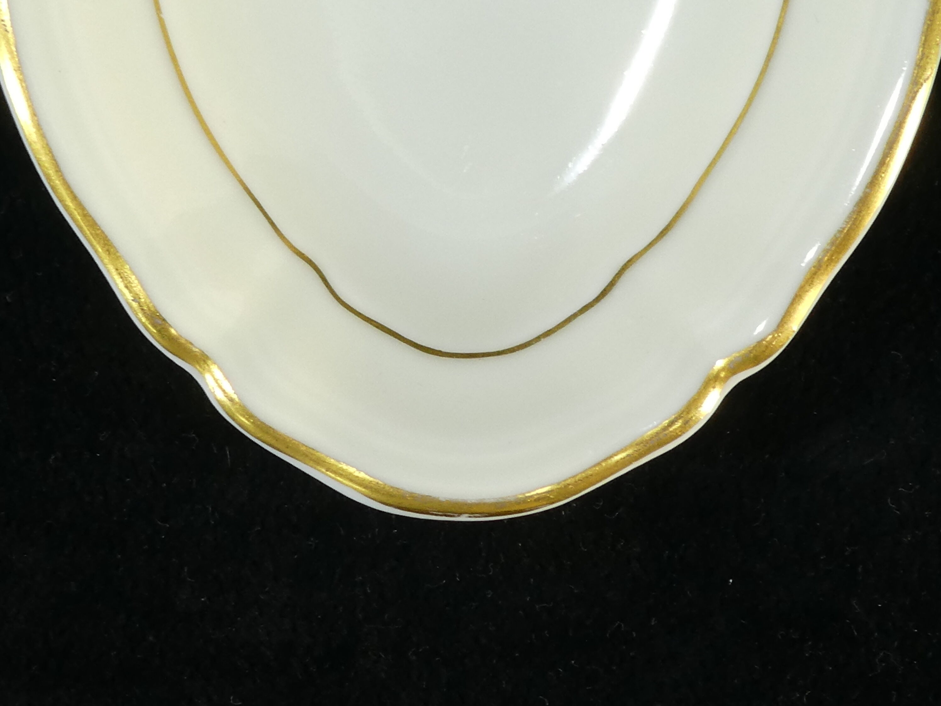 Limoges Bernardaud porcelain ravier model louis xv