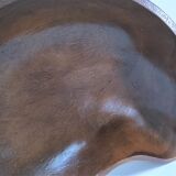 Monoxyl cut bean shape solid wood design