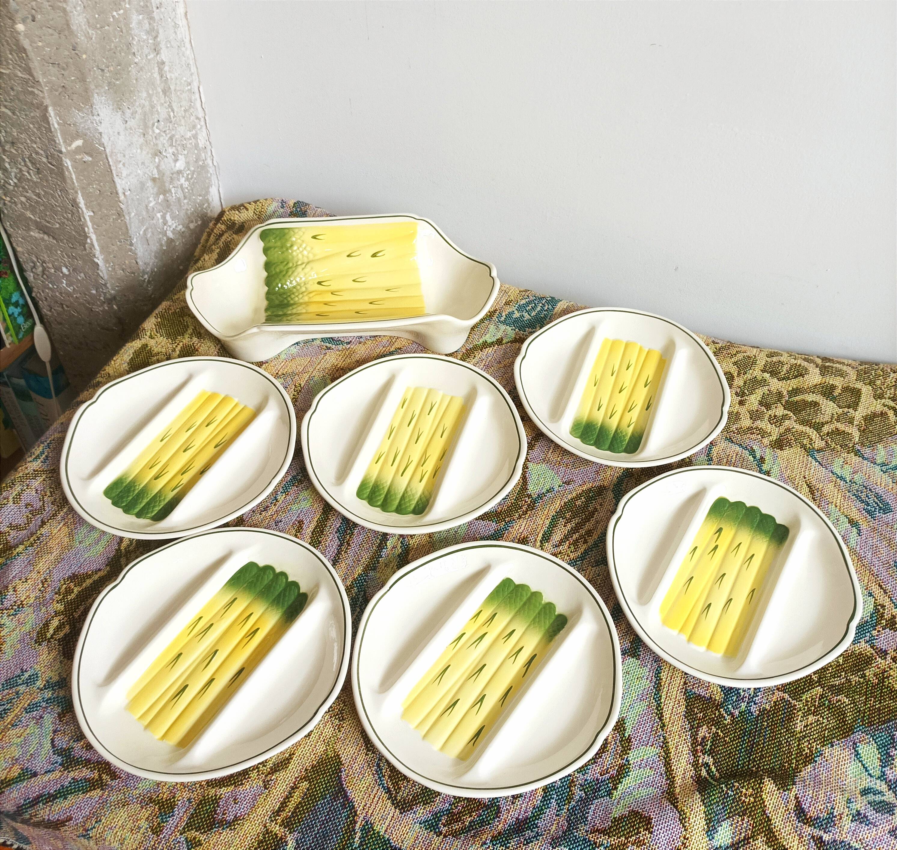 Salins asparagus set 7 pieces