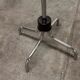 Manail holder parrot metal chrome industrial 1960