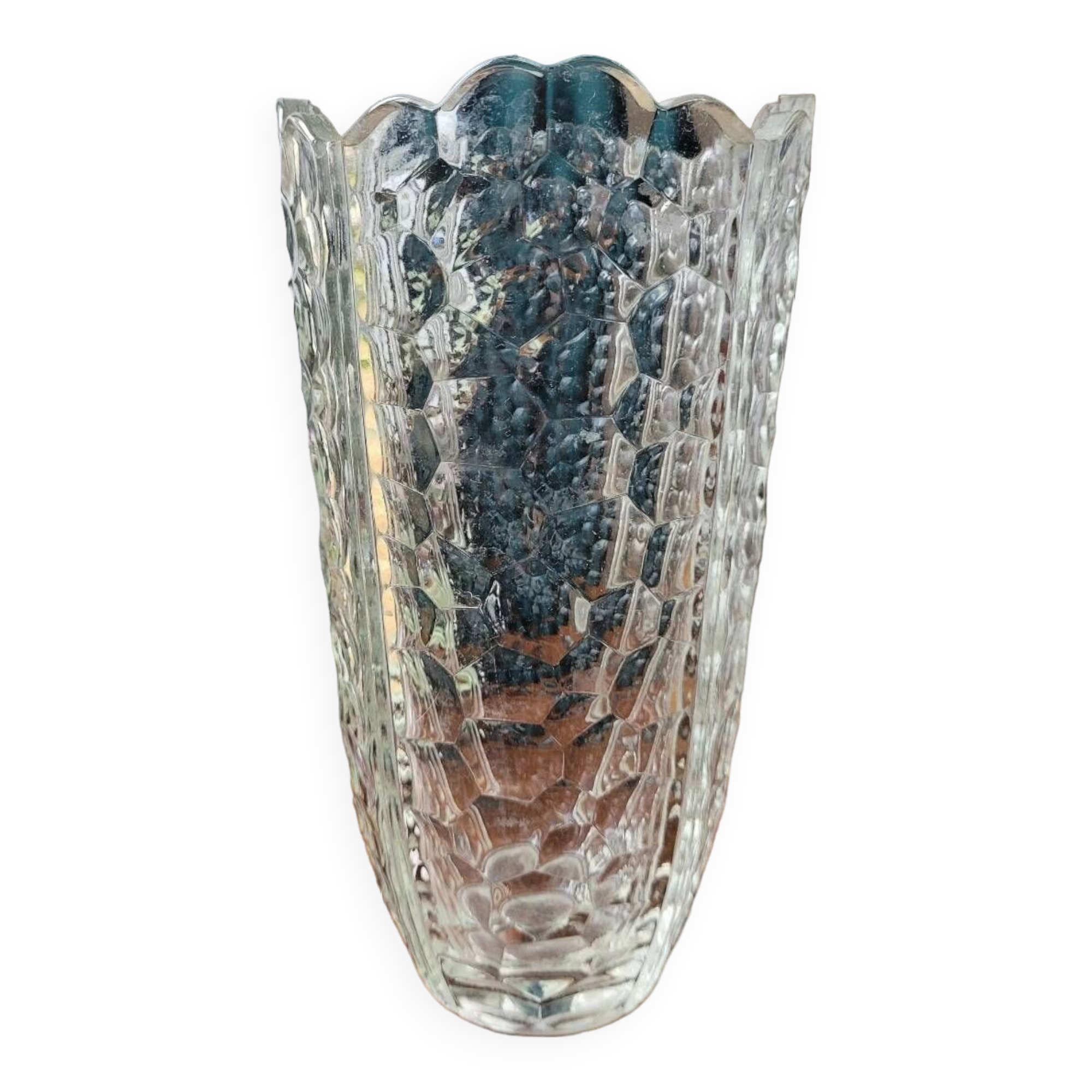 Vase à facettes Stolzle collection Styria