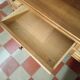 Solid walnut graduated desk
