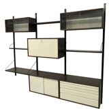 Vintage Poul Cadovius Royal System Wall system Wenge