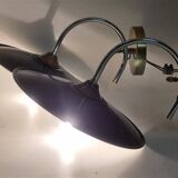 Wall lights in enamelled sheet metal