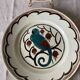 Ironstone plates, K&G Luneville, parakeet model.