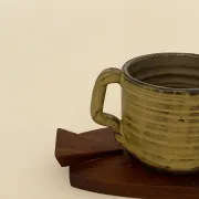 Service à lait sur plateau