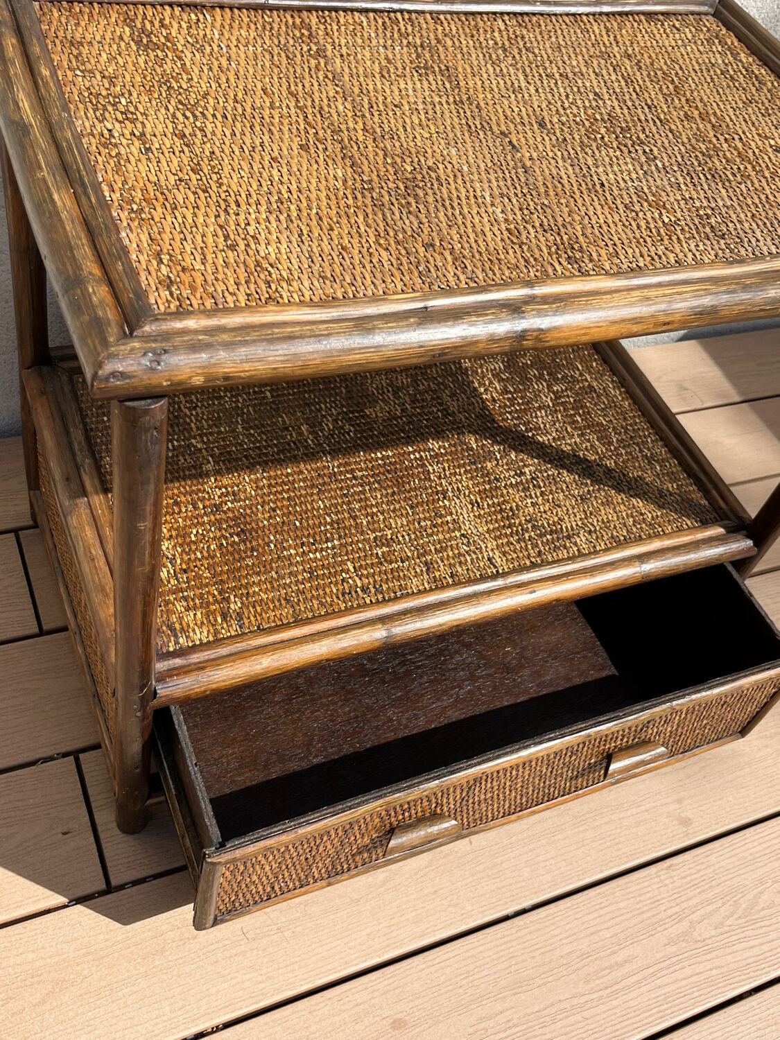 Rattan side furniture