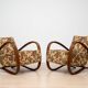 Pair of Art Deco H269 Lounge Chairs by Jindřich Halabala, Czechoslovakia