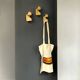 Set of Beige Coat Hooks by Ambrogio Rossari for Gedy, 1970s