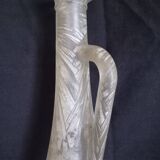 Kevin Stal (Son of Eric Saint Val) - Frosted glass bottle vase, h-48 cm.