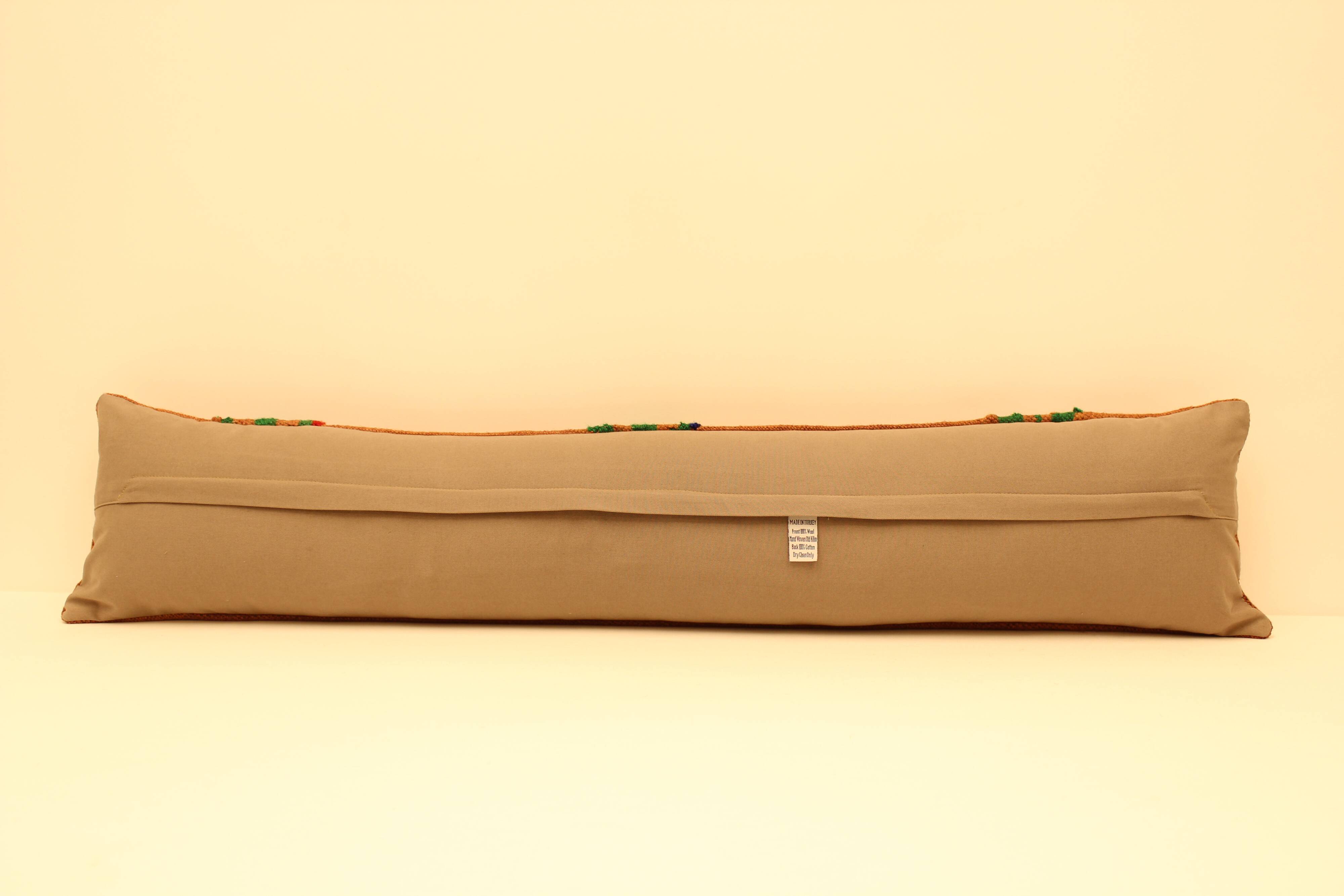 Turkish kilim cushion, 20x90 cm, dy-36