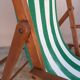 Pair of Chilean vintage sunbeds