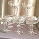 SUITE OF 11 GLASSES OF CHAMPAGNE IN CRYSTAL PERIOD LOUIS PHILIPPE