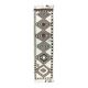 Vintage Turkish Hand-Knotted Neutral Beige Runner 91x330