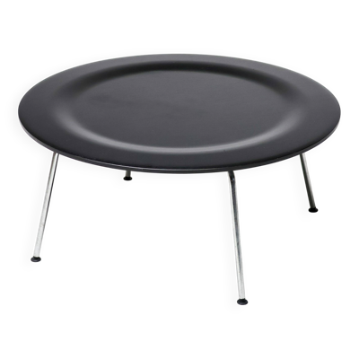 Table basse CTM en frêne noir de Charles and Ray Eames for Vitra