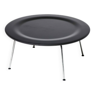 Table basse CTM en frêne noir de Charles and Ray Eames for Vitra