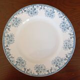 Longwy ironstone cake dish "Daisies"