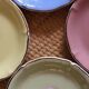 Lot 4 saucers Céranord Saint Amand Trianon