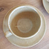 4 tasses en grès CNP village