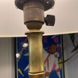 Bamboo bronze  lamp 1950