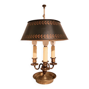 Lampe bouillotte en bronze