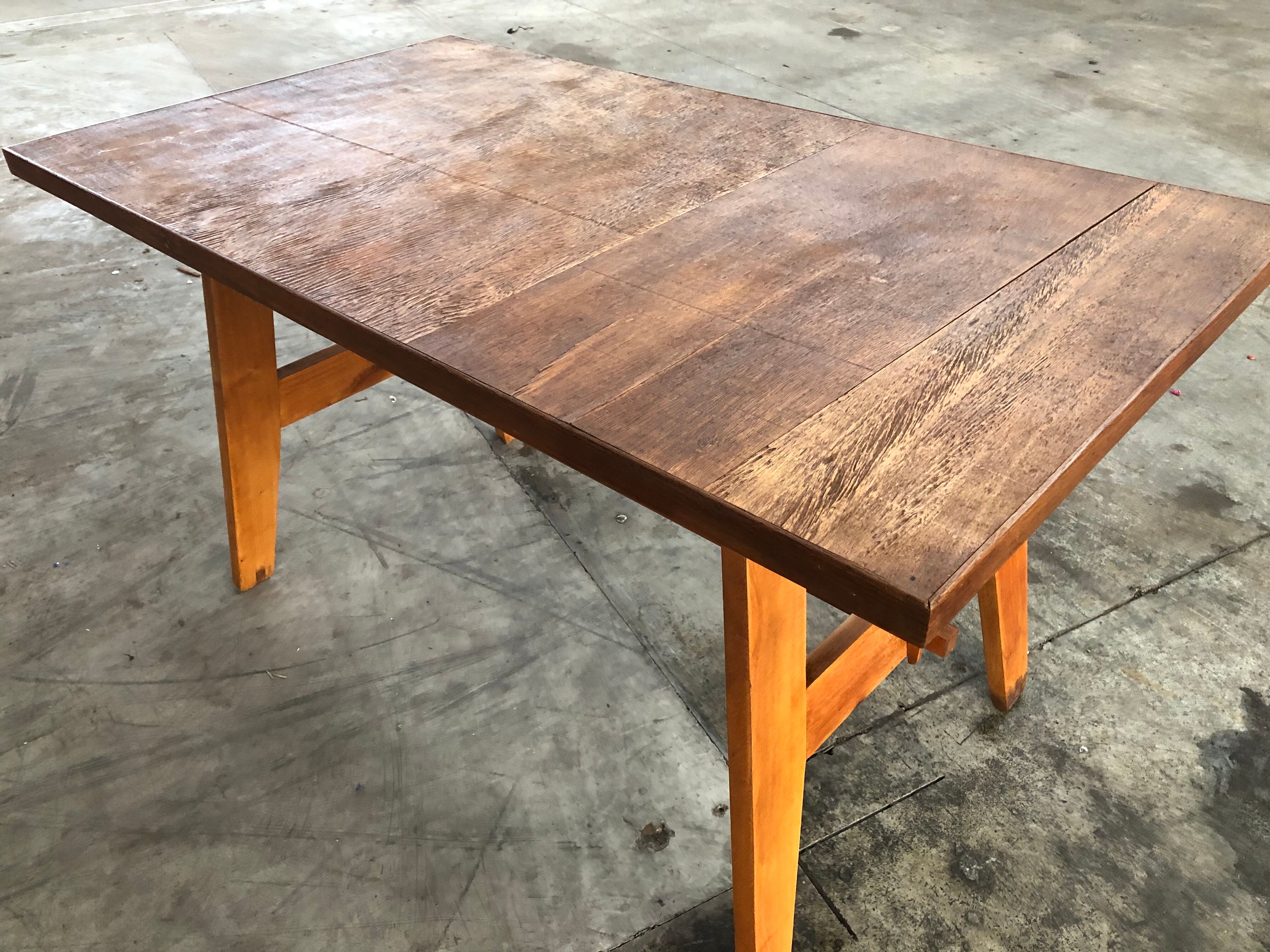 Rectangular table Reconstruction by René Gabriel around 1950
