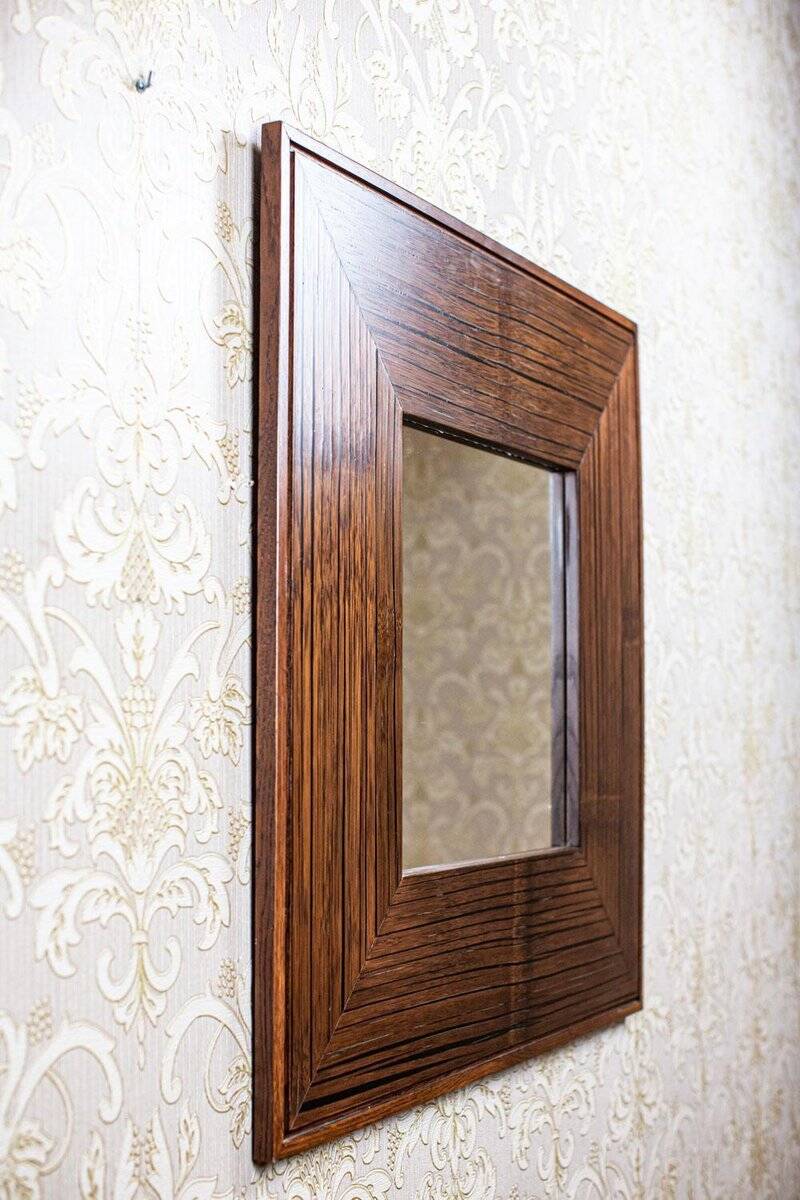 Antique Mirror in Exotic Wood, 1890s
