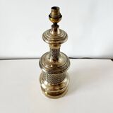 Gold-plated metal lamp base, 1950s