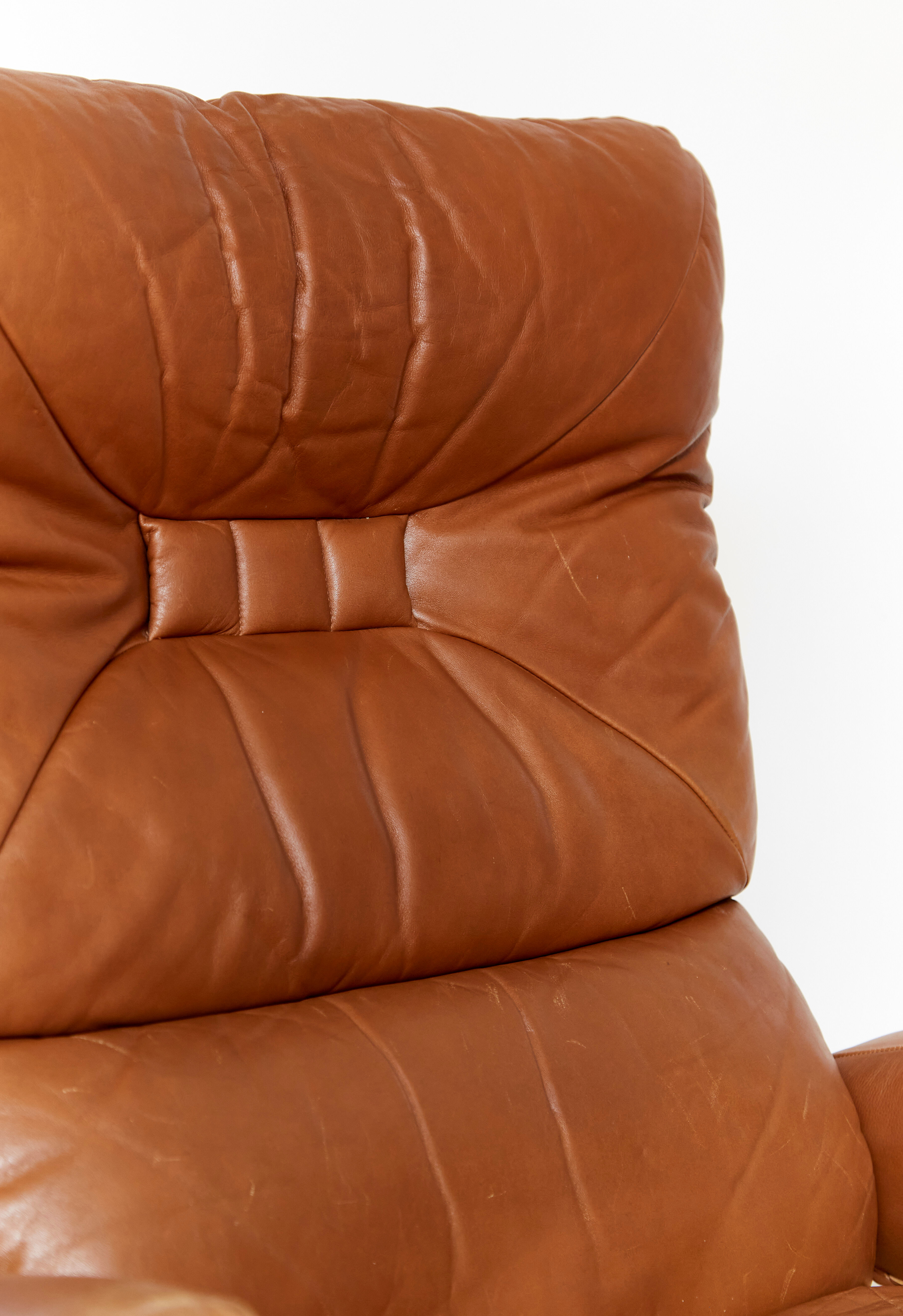 Armchair & ottoman design Harald Relling published by Langlos Fabbriker Stranda Norway