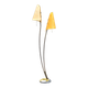 Lampadaire par Carl Auböck pour Dame & Co. Neheim années 1950
