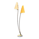 Lampadaire par Carl Auböck pour Dame & Co. Neheim années 1950