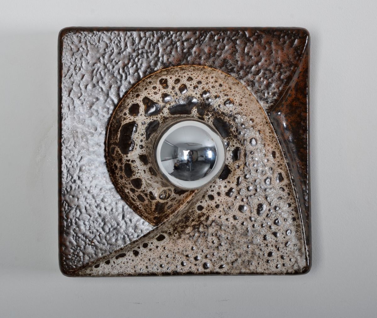 Fat Lava wall apply by Pan Leuchten 1970s