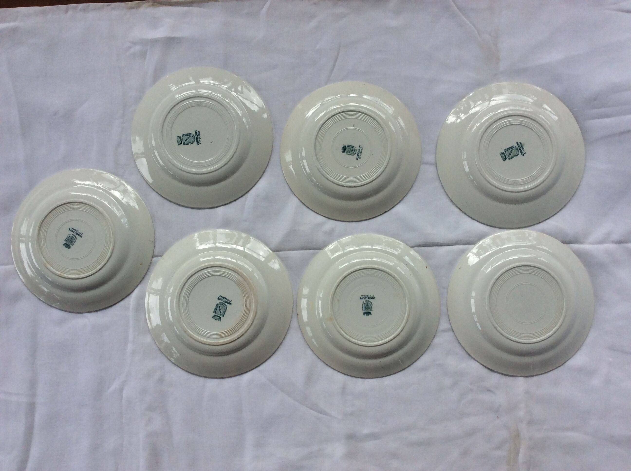 7 flat plates Iron Land model Guadeloupe