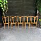 Lot de 5 chaises italienne